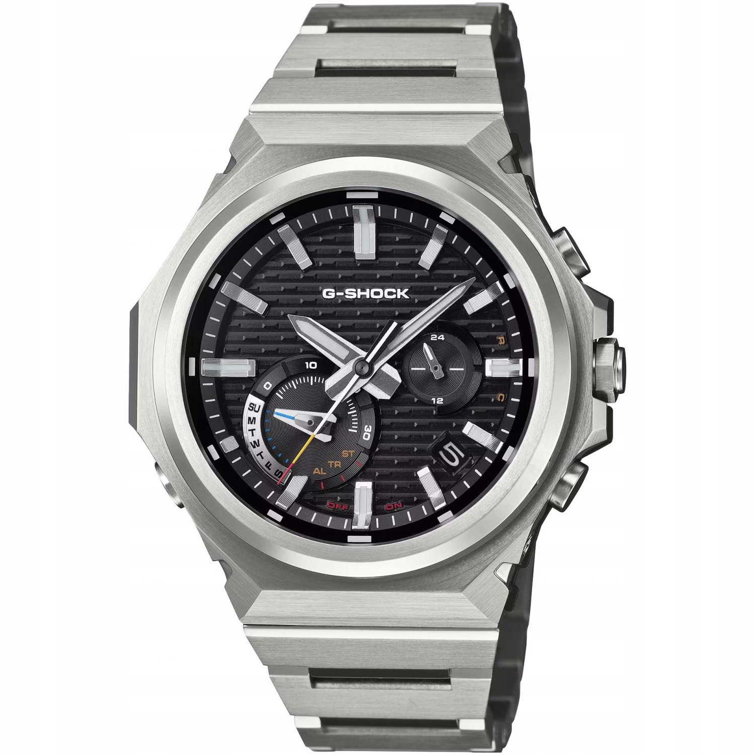 Casio G-Shock GST-B1000D-1AER Bluetooth 200 m Stříbrný