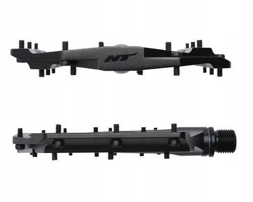 ULTRAPŁASKIE PEDAŁY PLATFORMOWE HT AE03 - Stealth Black # DH Enduro FR Dirt Kod producenta HT-AE03-SB
