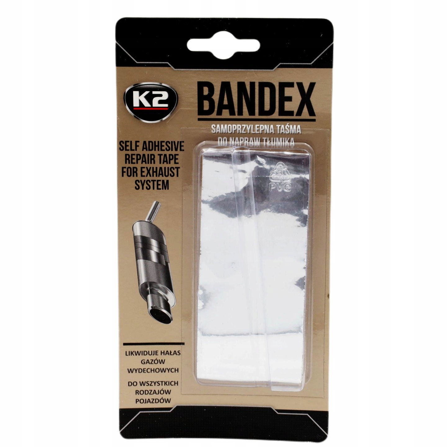

Taśma Bandaż K2 Bandex do Naprawy Tłumika B305 1m