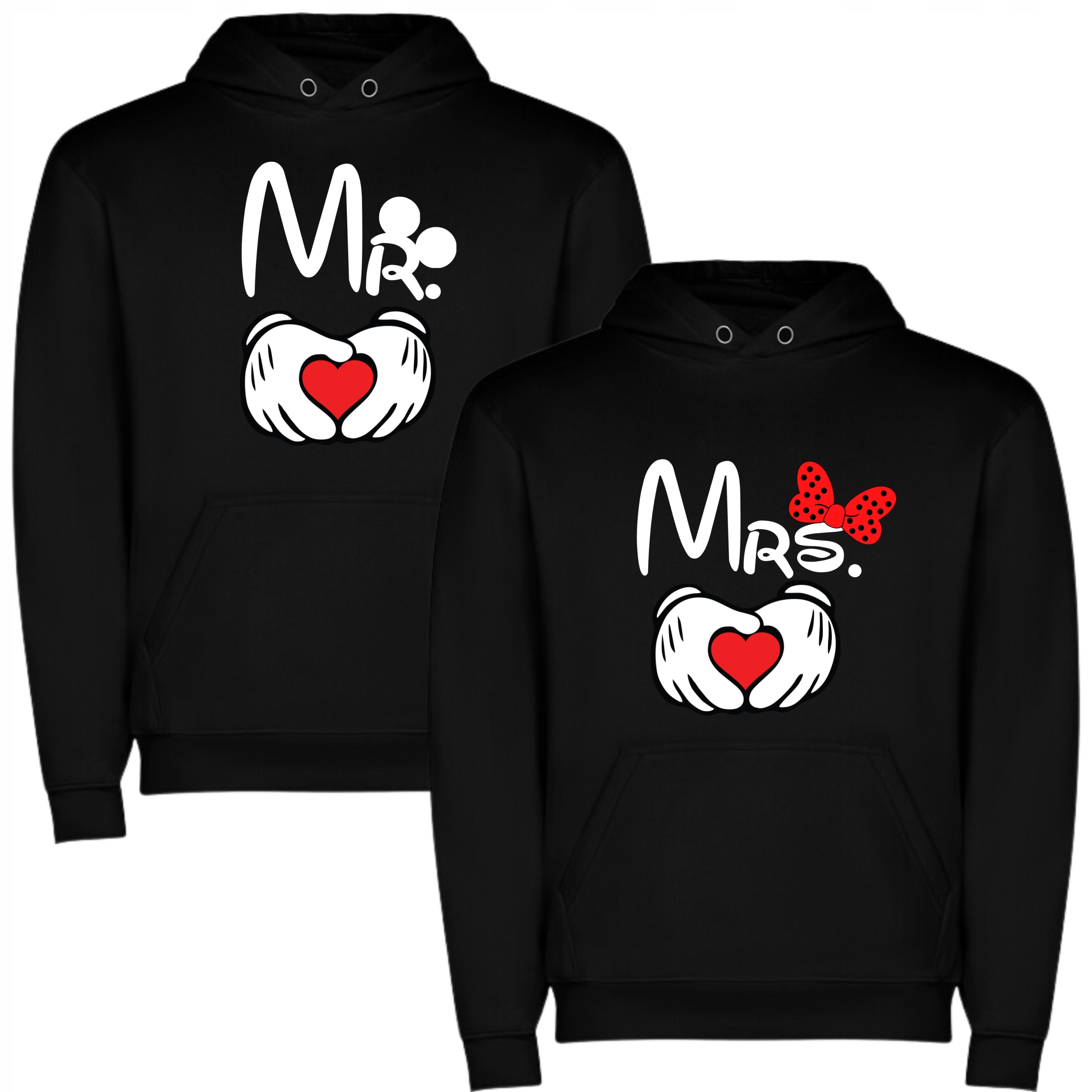 Mikiny Pro Páry Dárek K Valentýnu Matching Mr Mrs Páry Minnie