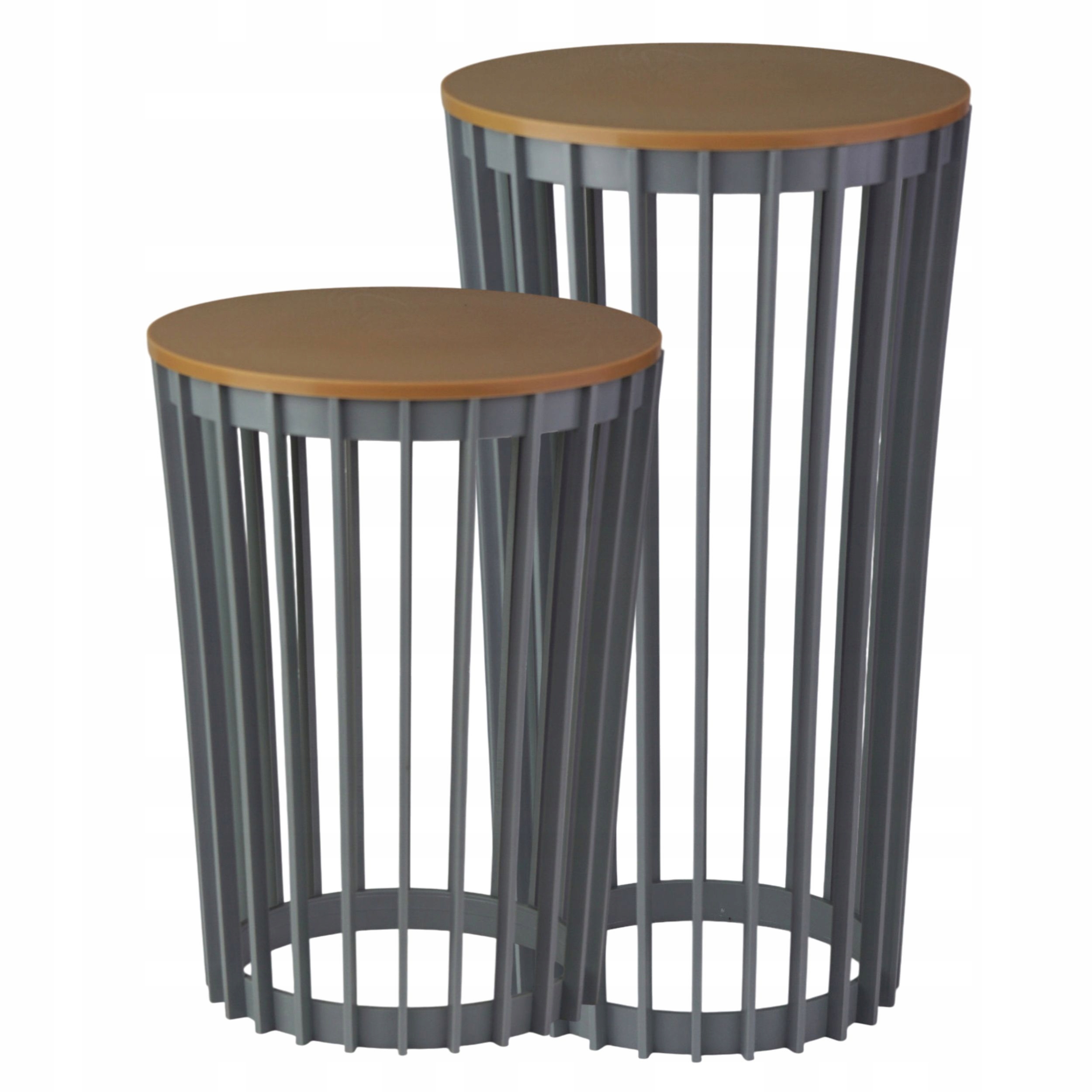 2x Vysoký oboustranný květináč Standy 40H 54h, Stojan na květiny pracovní deska