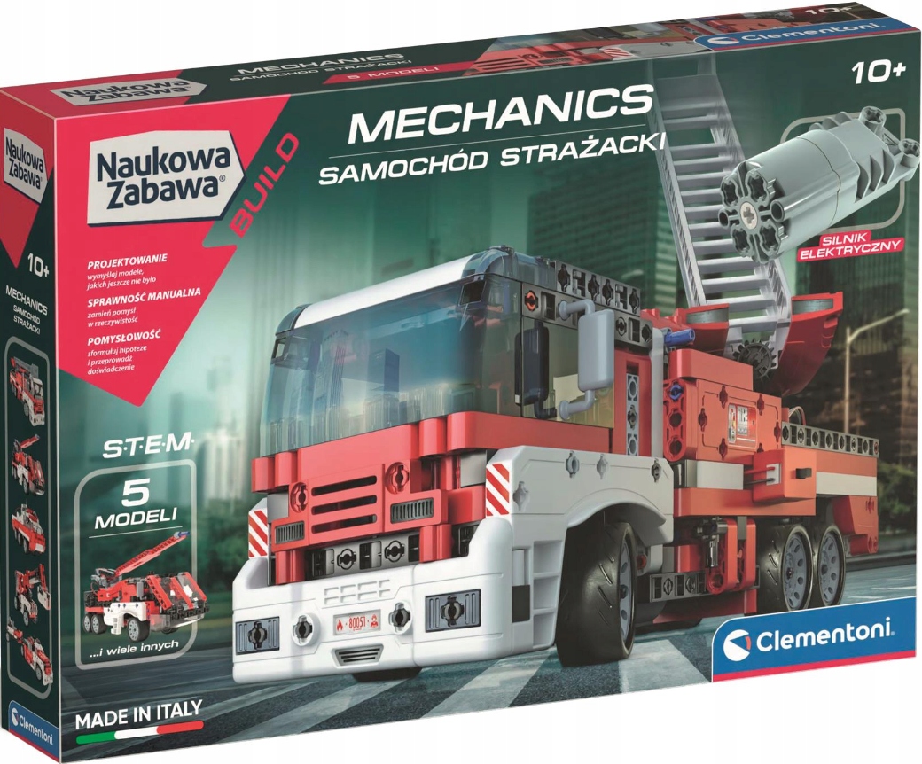 LABORATORIUM MECHANIKI SAMOCHÓD WÓZ STRAŻACKI 5W1 Kod producenta 50728