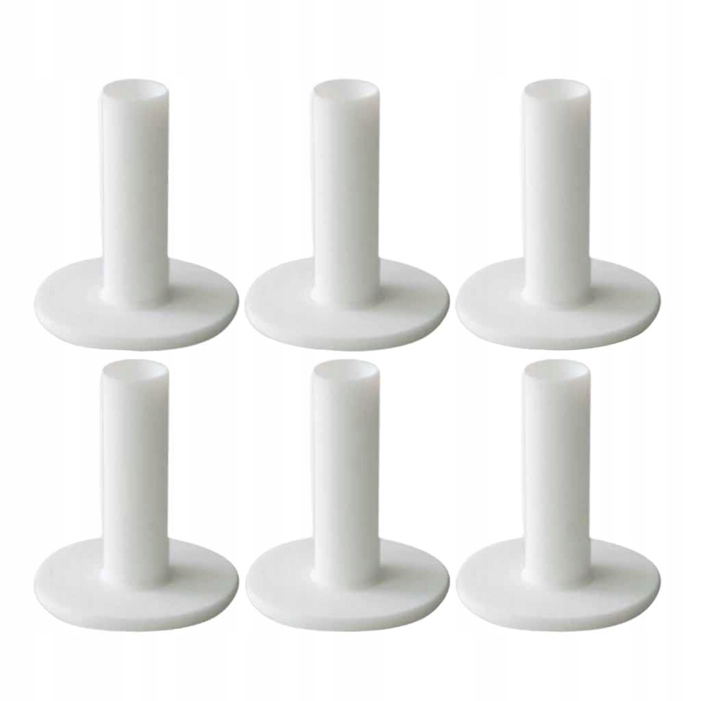.6pcs Rubber Golf Practice Field Practice T 80mm