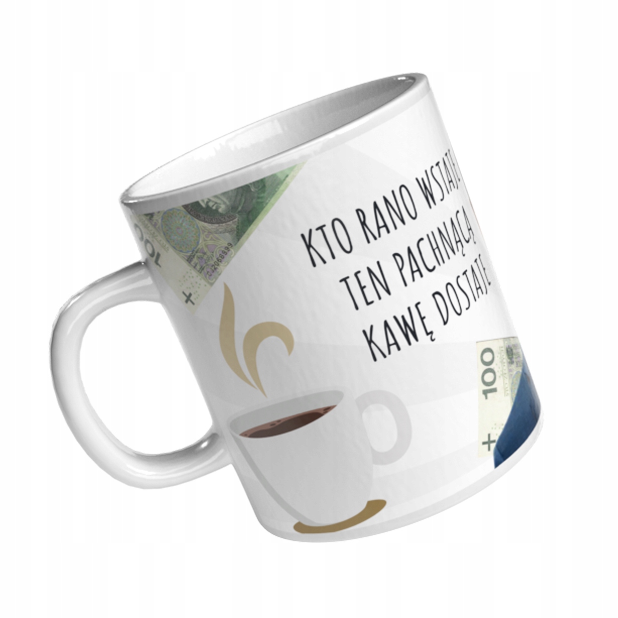 KUBEK HUMOR DONALD TUSK KAWA OD DONALDA PREZENT Pojemność 330 ml