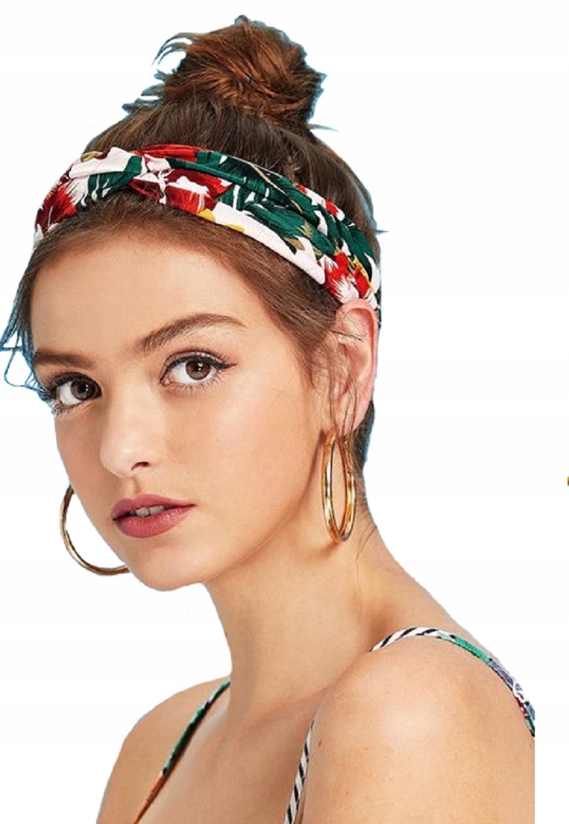 

Opaska Damska Do Włosów Na Głowę Gumka Turban