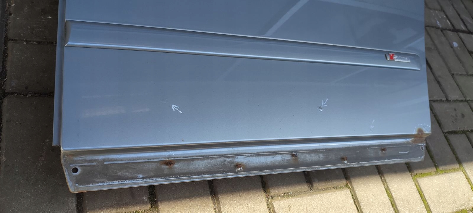 door rear part rear. left Audi A4 B7 kombi LY7G