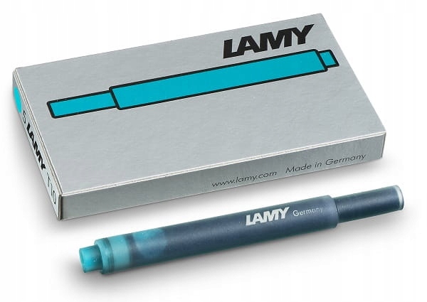 

Naboje Lamy T10 Turkusowe