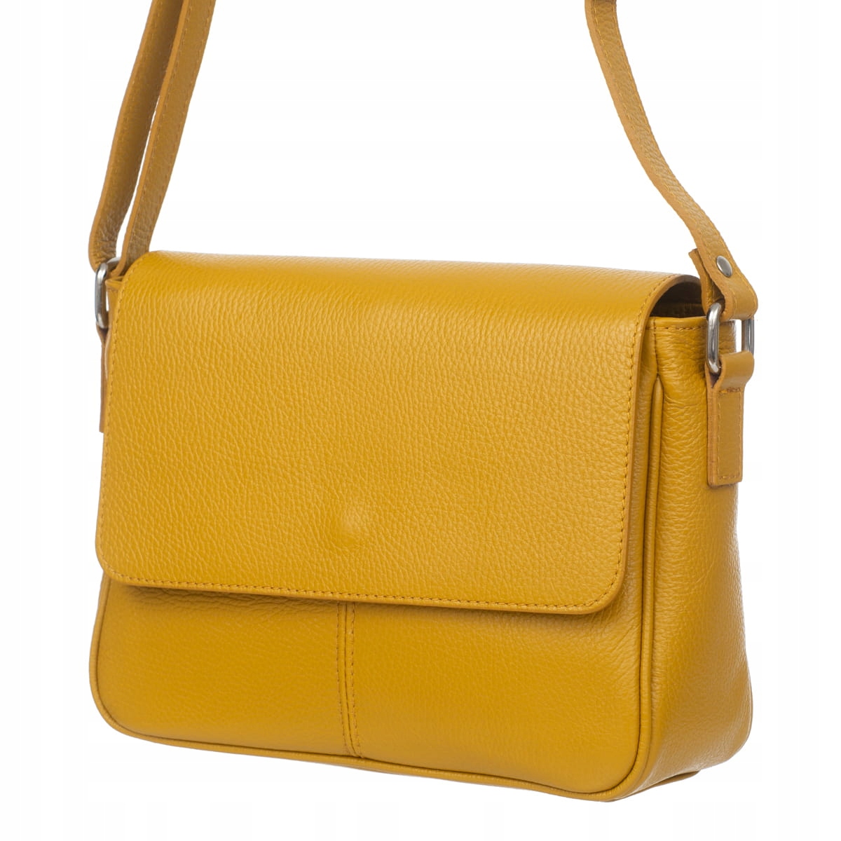 Kožená kabelka Vera Pelle Bafta Szafran