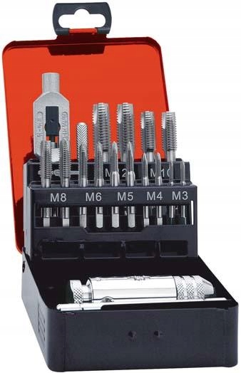 

Zestaw gwintowników jednoprzejsciowych M3-12 forma