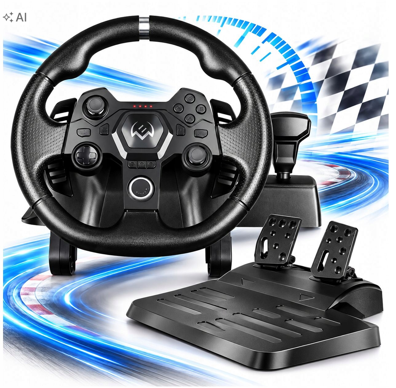 Volant Sven GC-W900 pro Pc, PS3, PS4 volant Xbox One, XB360