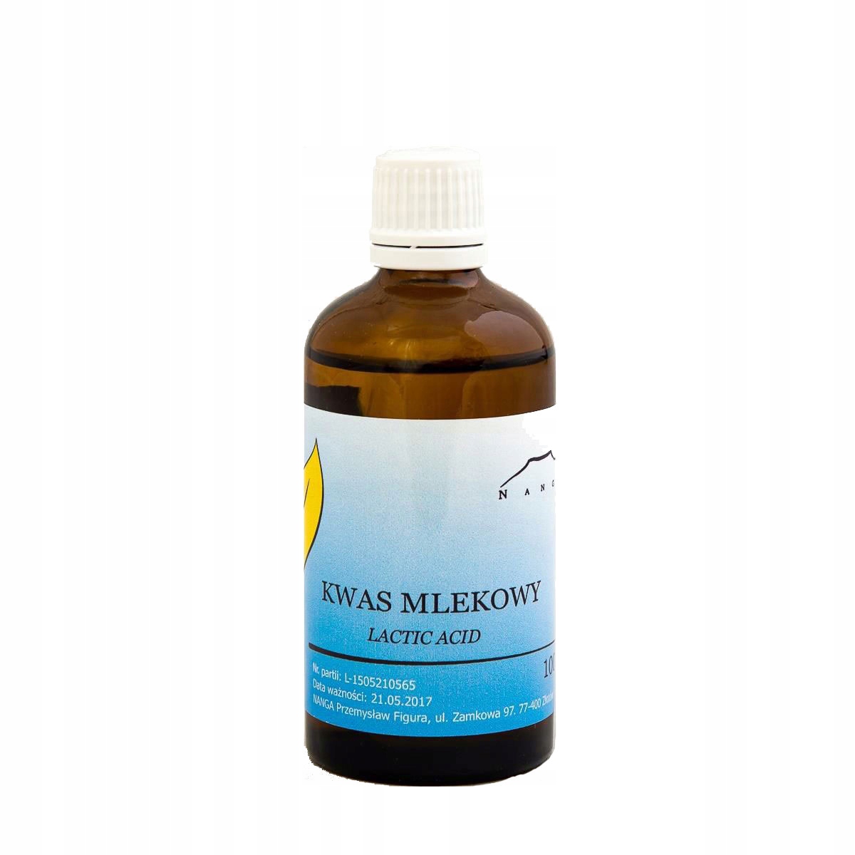 

Kwas mlekowy 80% 100g Nanga