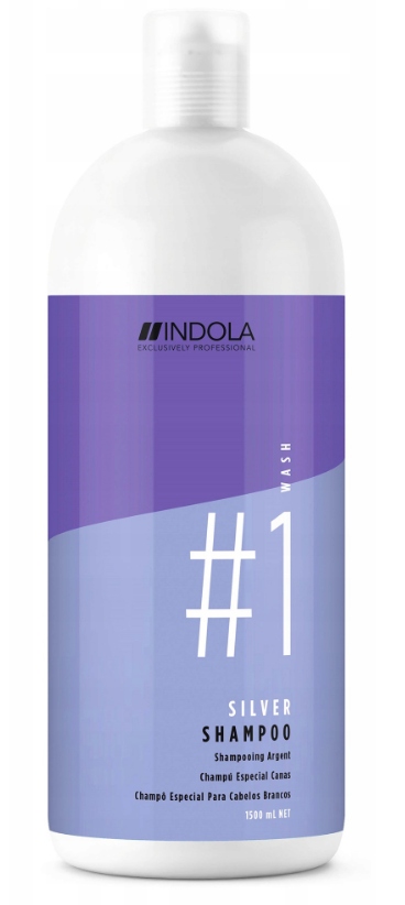 INDOLA SZAMPON SILVER WŁOSY SIWE I BLOND 1500 ml