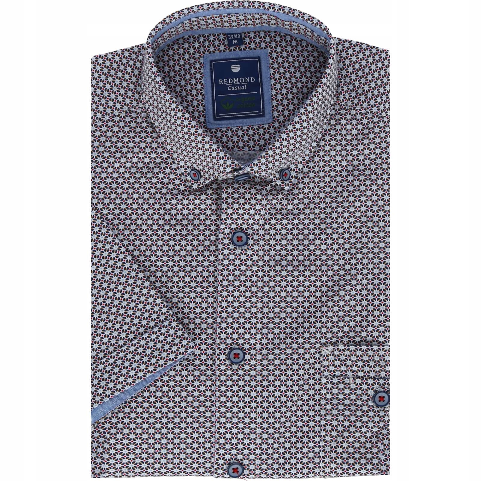 koszula męska bawełna organic Redmond regular_2XL