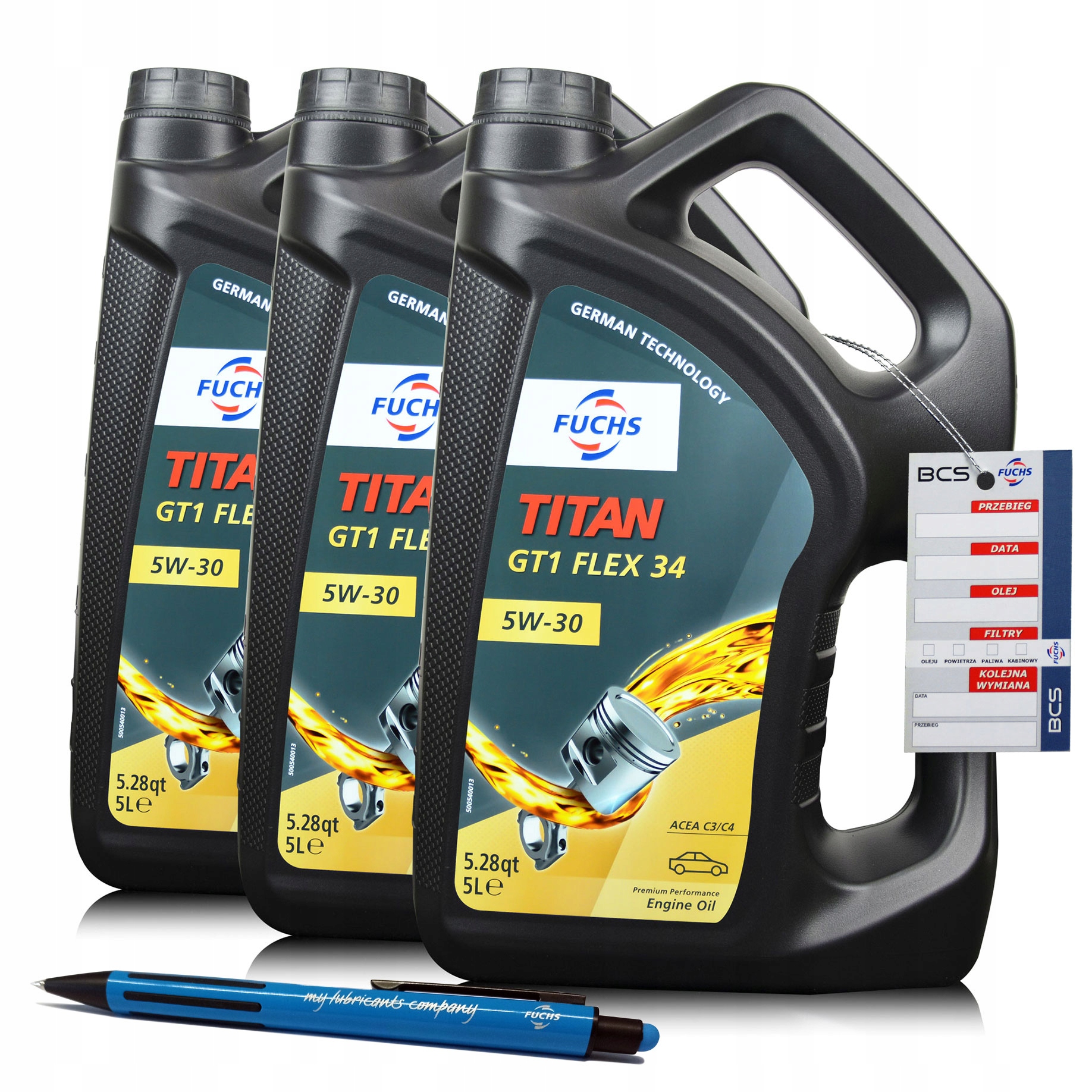 

Fuchs Titan GT1 Flex 34 5W30 15L Dystrybutor