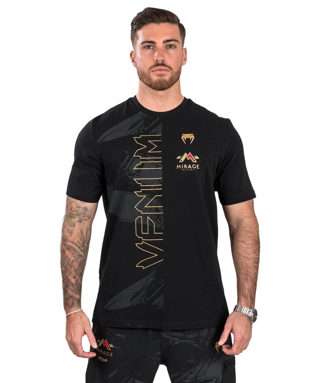 Tričko Tričko Venum Mirage Venum Černé Zlaté