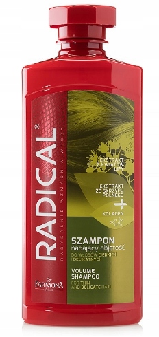 

Radical Szampon nadający objętość cienkie 400ml