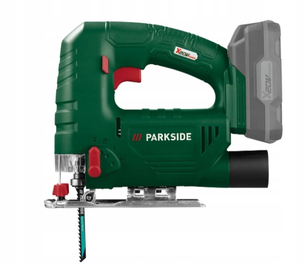 Akumulátorová pila 20 V, Parkside Psta 20-Li A1 (bez akumulátoru a nabíjení)
