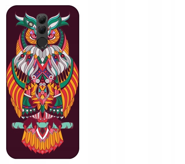 

Etui pokrowiec Huawei Mate 20 Lite Sowa mandala