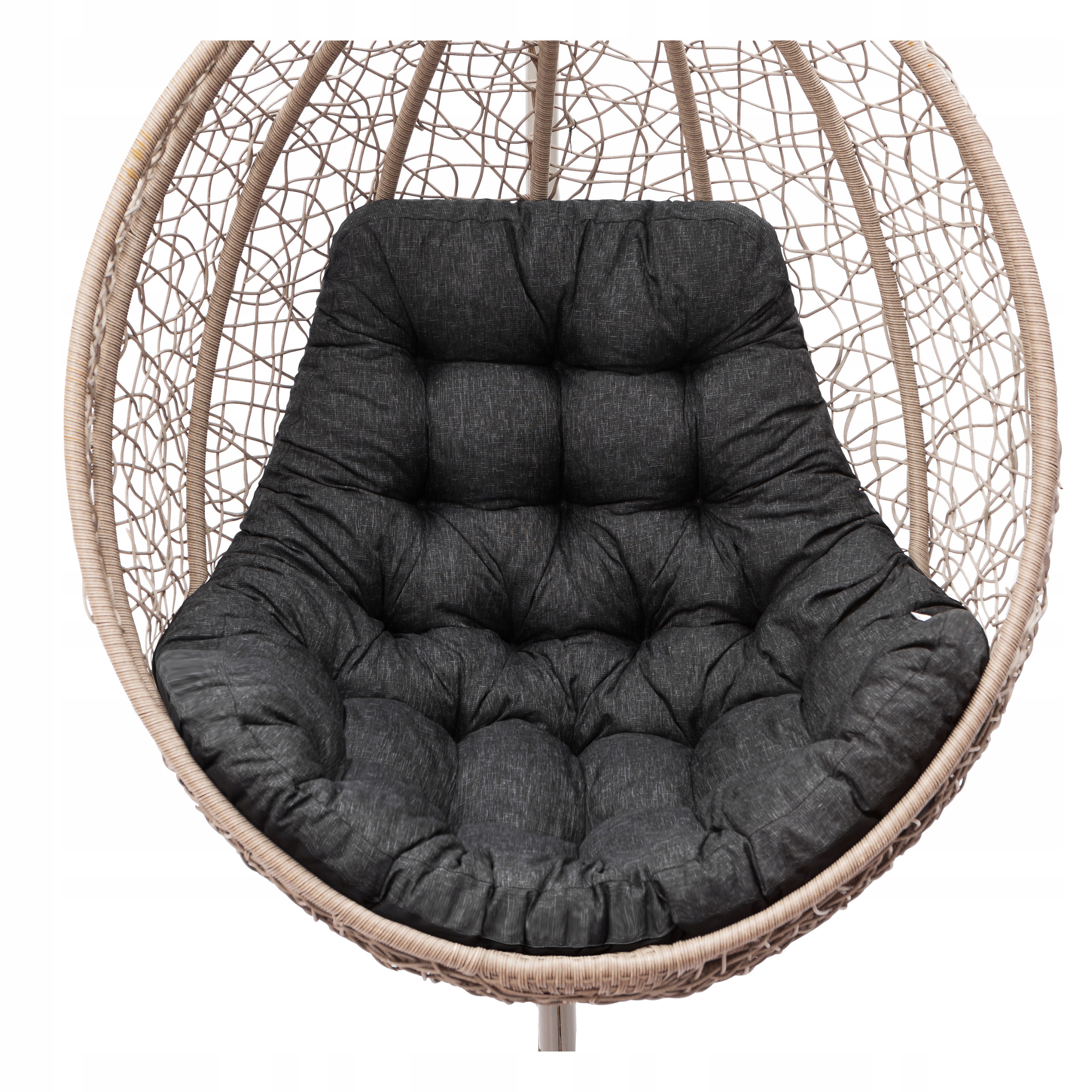 Vankúš na závesné kreslo Vodotesný na kokón na záhradnú hojdačku a kôš