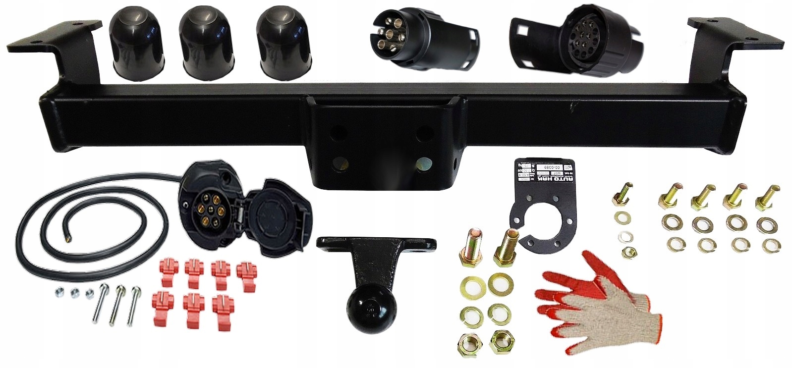SUZUKI VITARA 3drzwi 1988-2005 KOMPLETNY HAK HOLOWNICZY+WIĄZKA7PIN +ADAPTER Producent Auto-hak