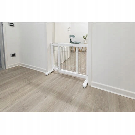 Levně Trixie Posuvná bariéra pro psy 65-108 x 61 x 31 bílá