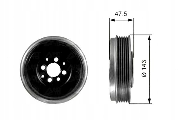GATES KOLO PASOWE WALU