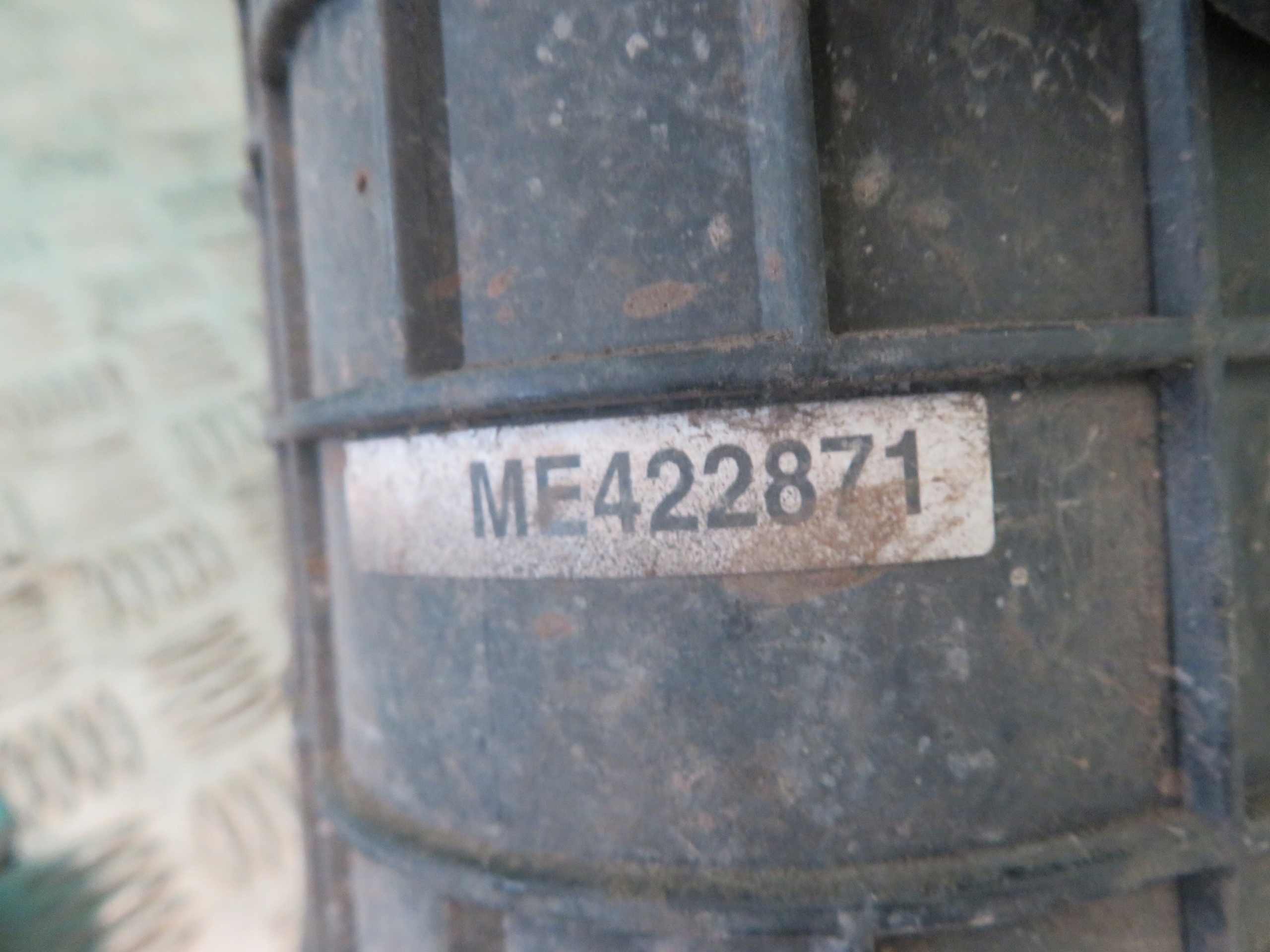 Gehäuse filter luft MITSUBISHI CANTER FUSO 3.0 15R