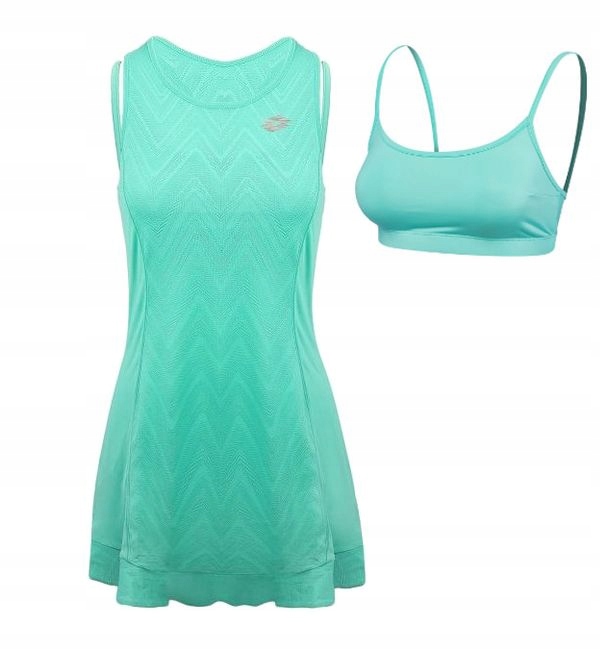 Šaty Lotto Nixia IV Dress Women Green Xs