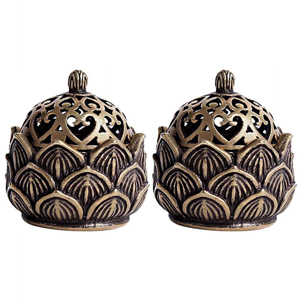 KADZIELNICA LOTUS Z MOSIĄDZU PODSTAWKA DEKORACYJNA I MEDYTACJA MAŁA