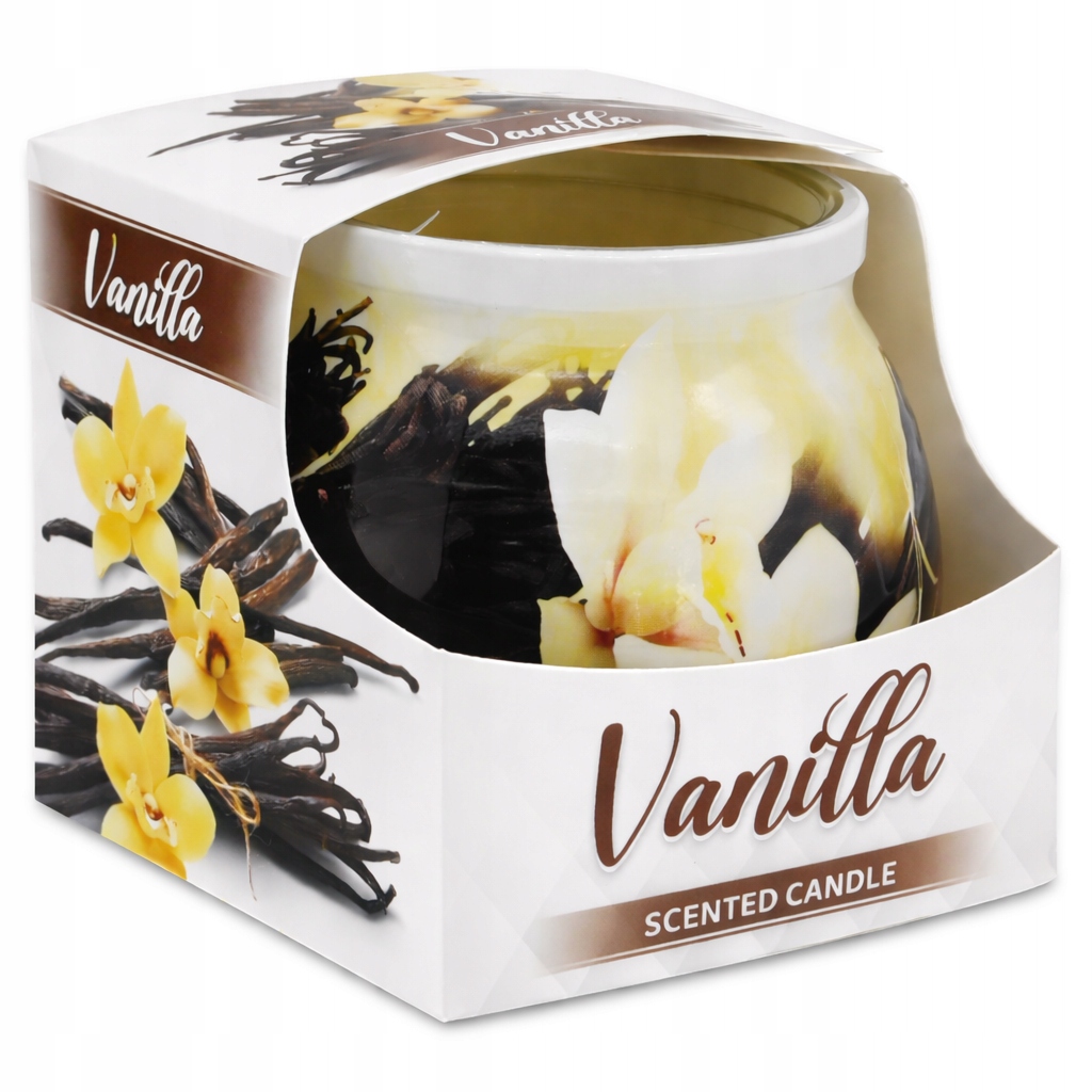 Świeca zapachowa parafinowa Miral 80 g VANILLA WANILIA