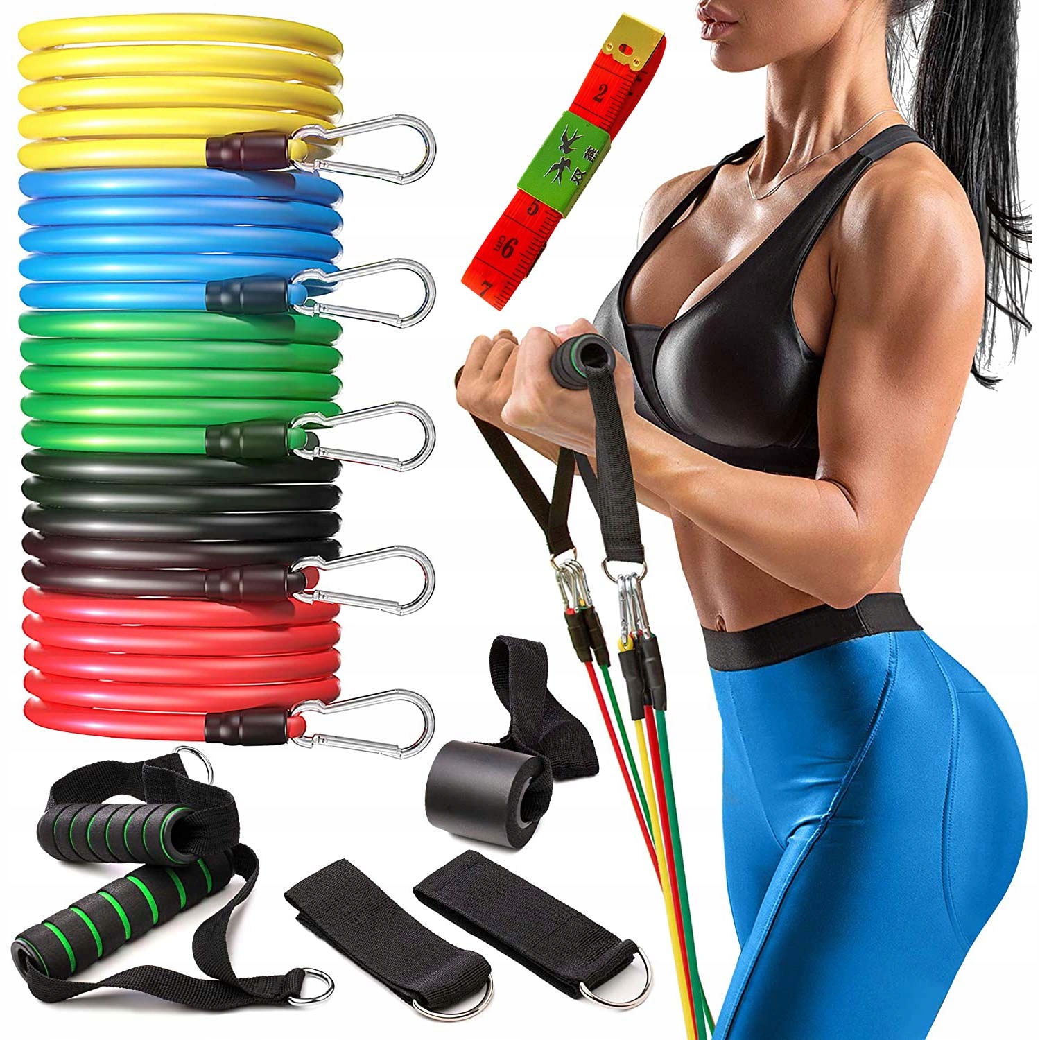 

Zestaw 5 Gum Oporowych Do Ćwiczeń Crossfit Fitness