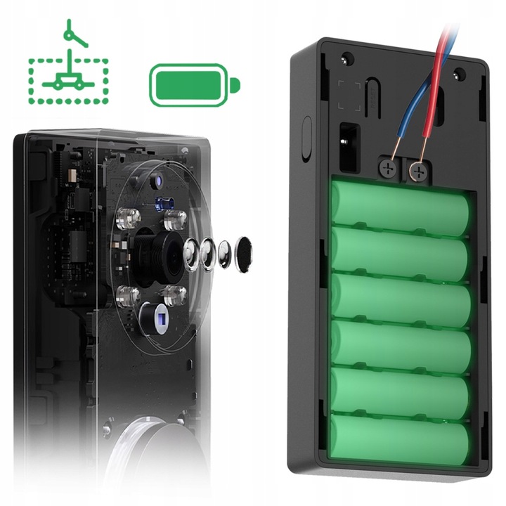 Inteligentny Wideodomofon Dzwonek z Kamerą AQARA G4 Smart Doorbell HomeKit Komunikacja WiFi