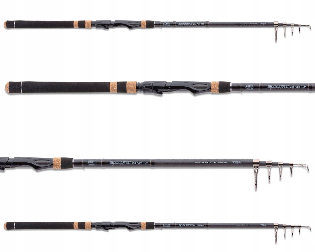 Wędka Teleskopowa Sanger Tb-x Big Fish 270/50-120g