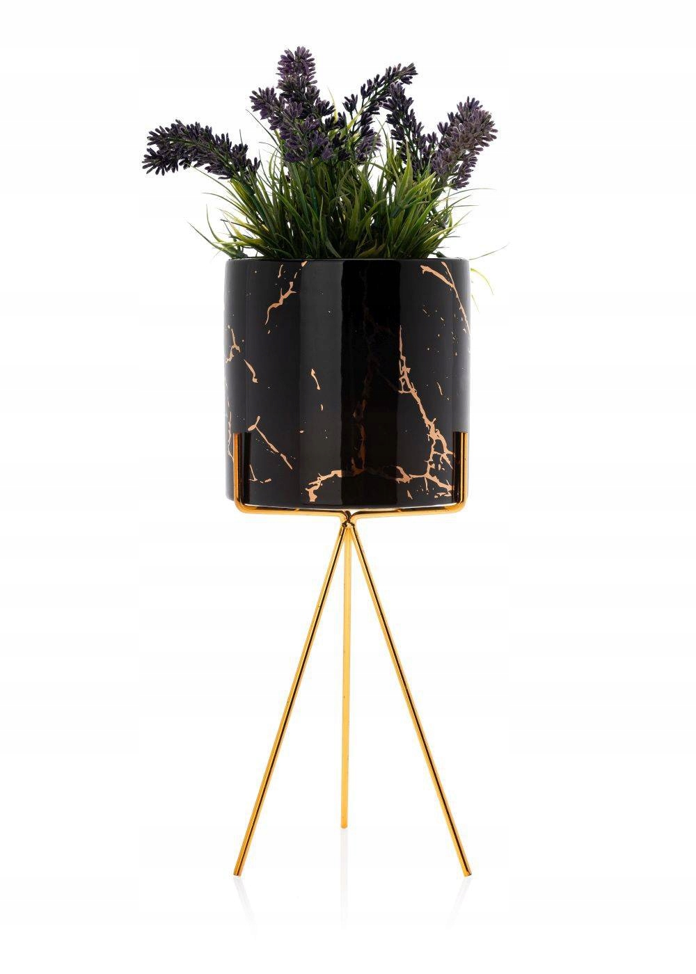 

Ceramiczna osłonka Black Gold 32cm Glamour Metal