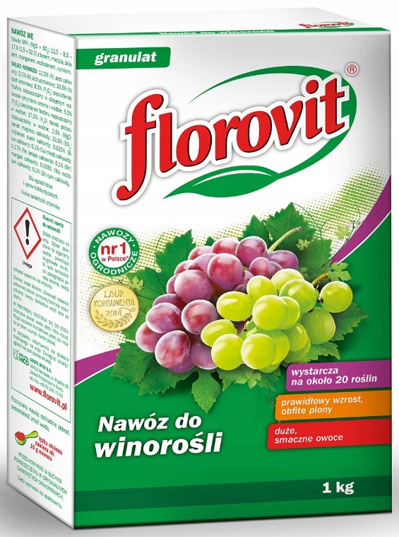 

Florovit Nawóz do winorośli granulat 1 kg