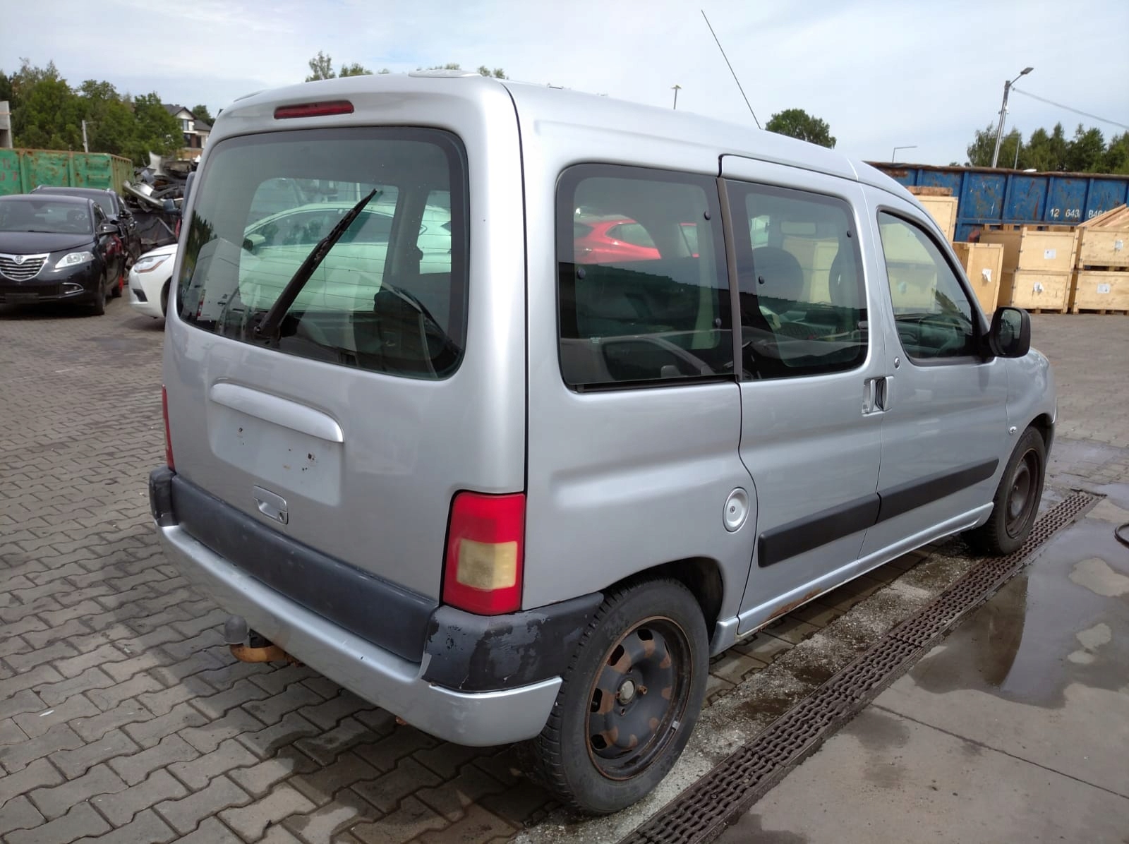 CITROEN BERLINGO I 1 LIFT II PEUGEOT PARTNER SZYBA KLAPA BAGAŻNIKA TYŁ EZRC Producent części Citroen OE