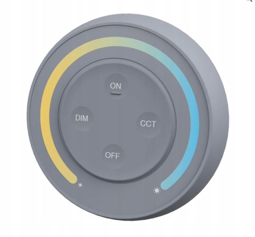 MILIGHT MIBOXER PILOT NAŚCIENNY SUNRISE S1-G CCT SZARY