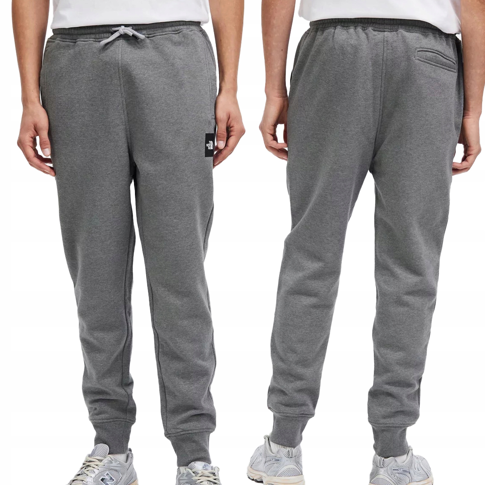 The North Face pánské sportovní tepláky šedé NF0A47UOAKY4 S