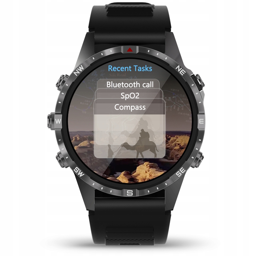 ZEGAREK SMARTWATCH MĘSKI SŁUCHAWKA BLUETOOTH PŁATNOSC OFFLINE SPORT TRYB Stan opakowania oryginalne