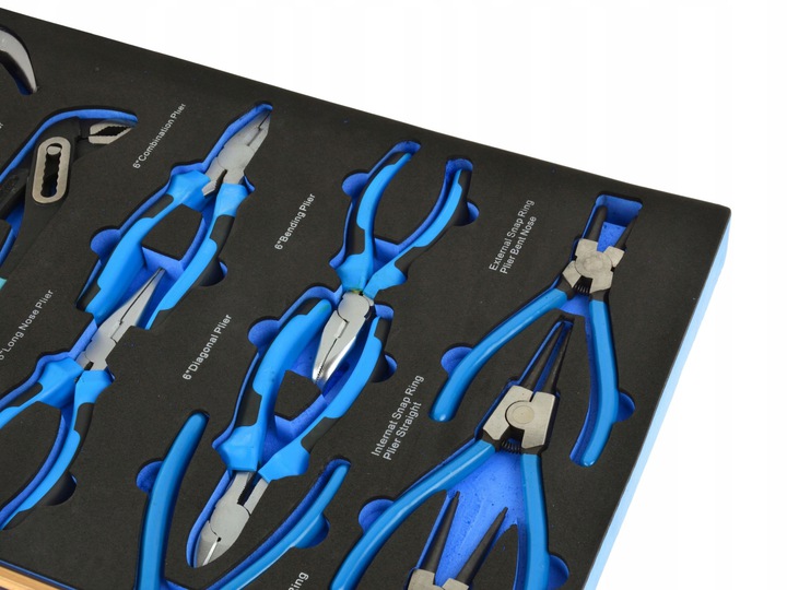 Wkład zestaw szczypiec młotków wybijaków 16el. Marka Geko