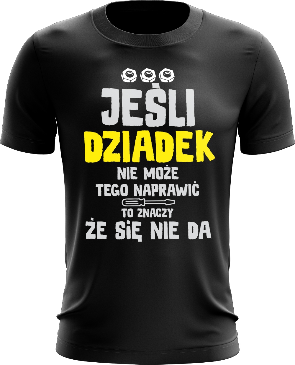 

Koszulka na Dzień Dziadka Najlepszy Dziadek r. XL