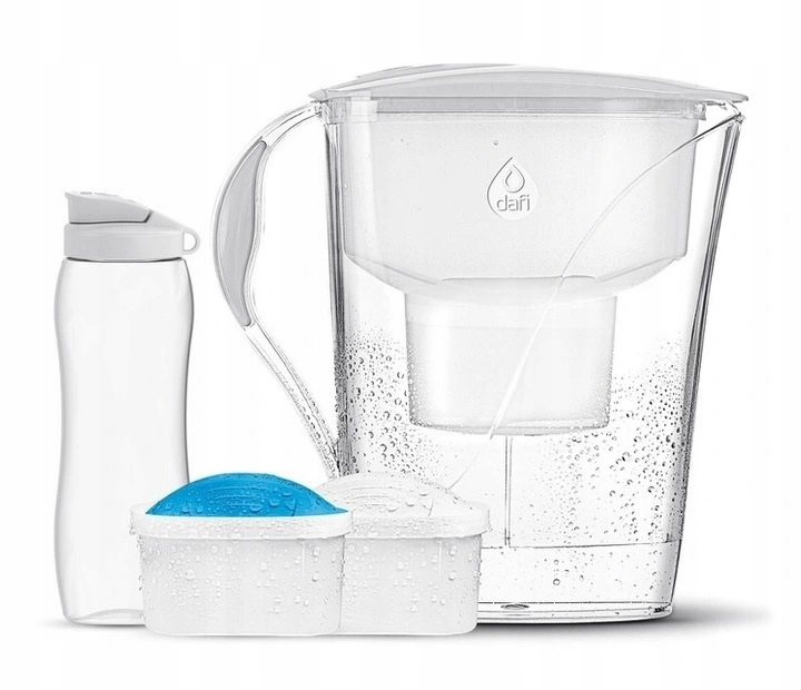 

Dafi Luna Dzbanek Filtrujący Wodę +2x Filtr +bidon