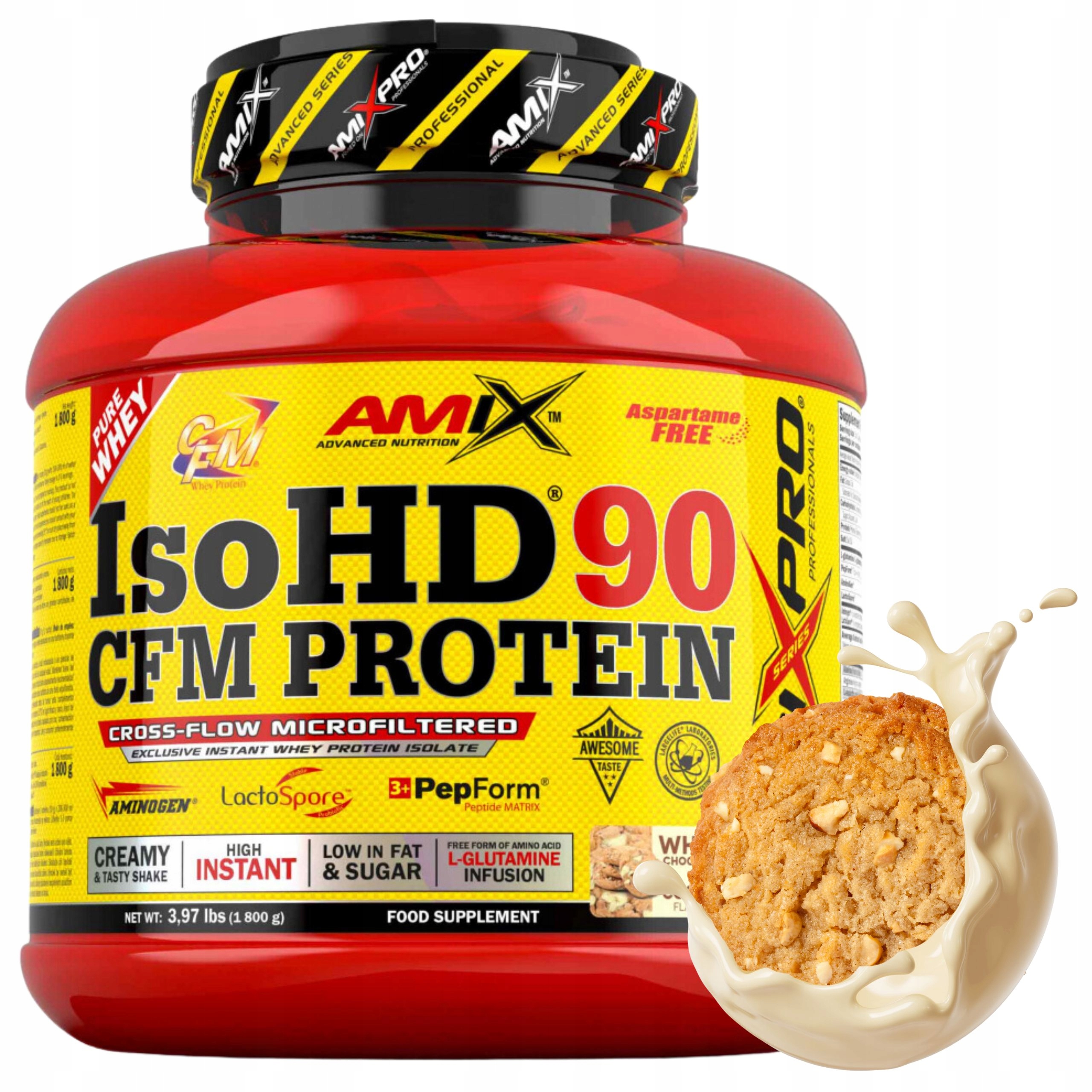 Whey protein keto Proteinový koktejl na hubnutí IsoHD Wpi Amix