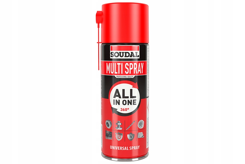 Spray wielofunkcyjny Soudal Multi Spray 400ml smar przeciw korozyjny Najder