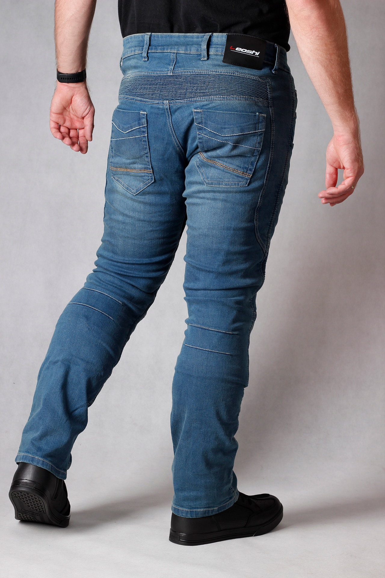 JEANSY MOTOCYKLOWE spodnie LEOSHI FASTER Rodzaj Męskie