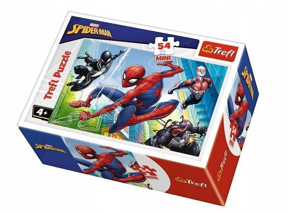 

Puzzle 54 Mini Czas Na Spider Mana Trefl