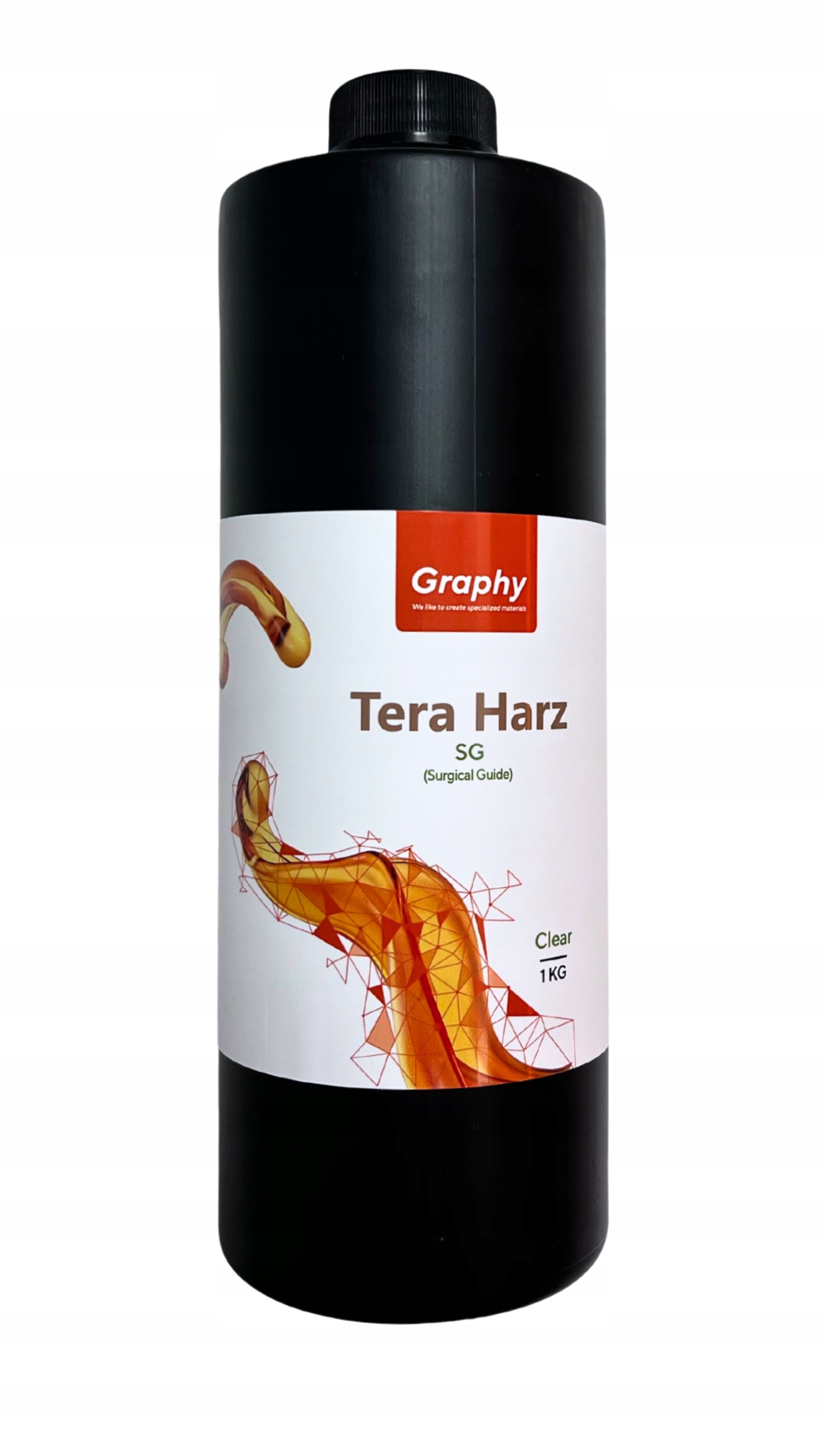 Uv pryskyřice Graphy SG-100 Surgical Guide 1 kg 1 l Pro Chirurgické Šablony