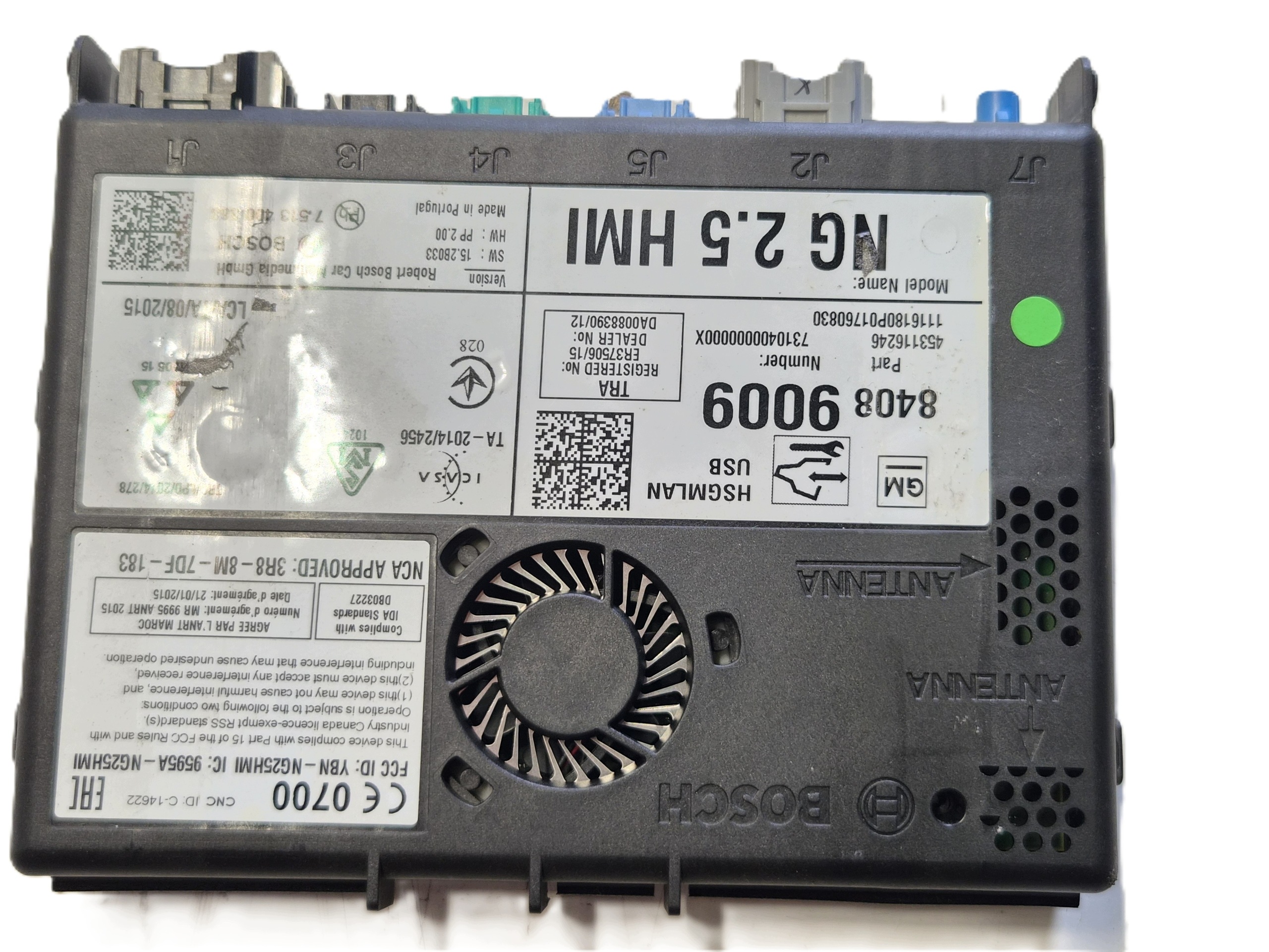 module STEROWNNIK navigation devices HMI OPEL ASTRA K 84089009