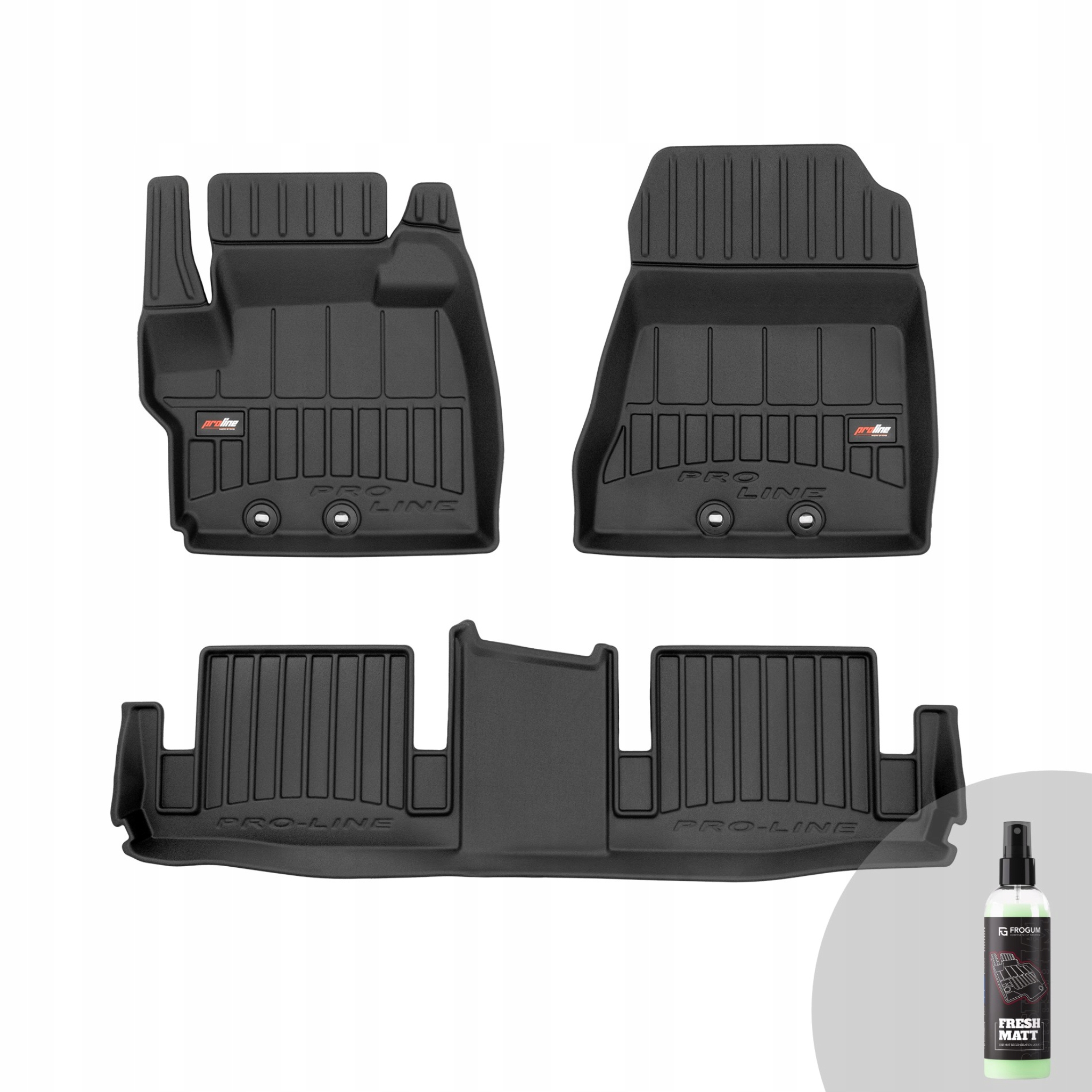 Frogum Koberce do auta 3D pre Toyota Iq 2008-2015