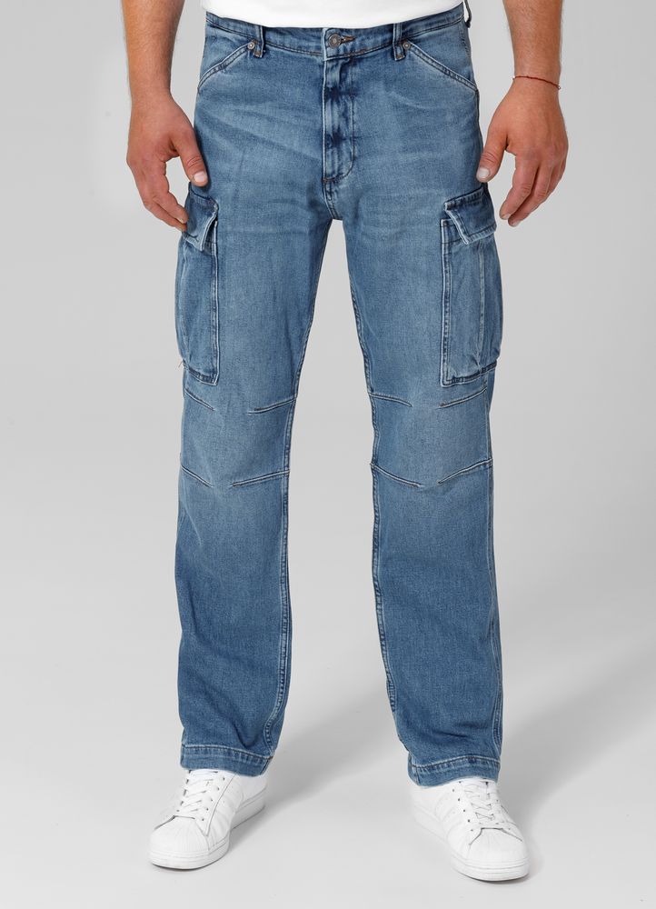 Pánské džínové kalhoty Kapsáče Pitbull Classic Wash Deerhorn Jeans